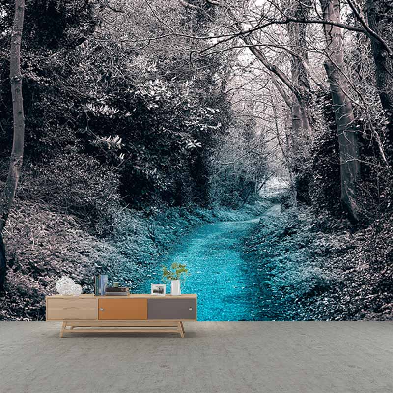 Space Extension Mildew Resistant Wall Mural Wallpaper Pattern for Decoration