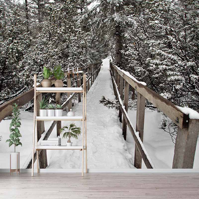 Space Extension Mildew Resistant Wall Mural Wallpaper Pattern for Decoration