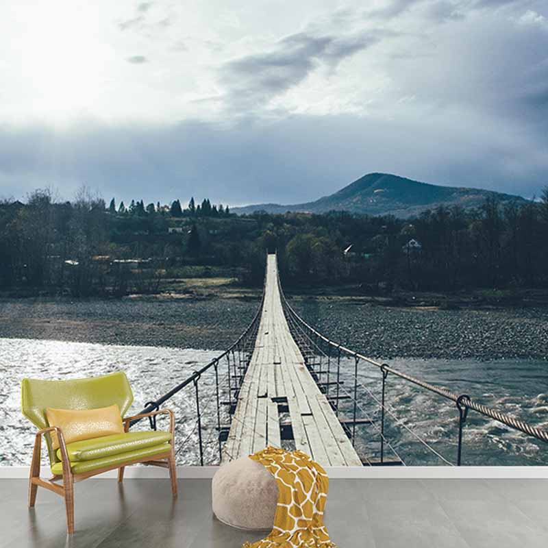 Vivid Resistant Wall Mural Wallpaper Space Extension Pattern for Wall Decor