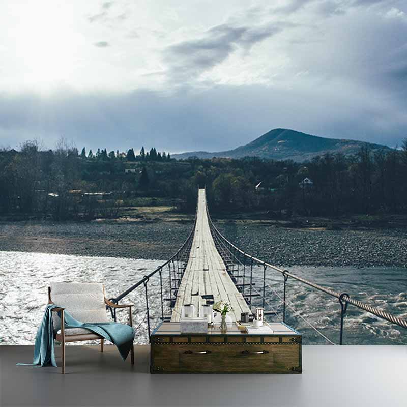 Vivid Resistant Wall Mural Wallpaper Space Extension Pattern for Wall Decor