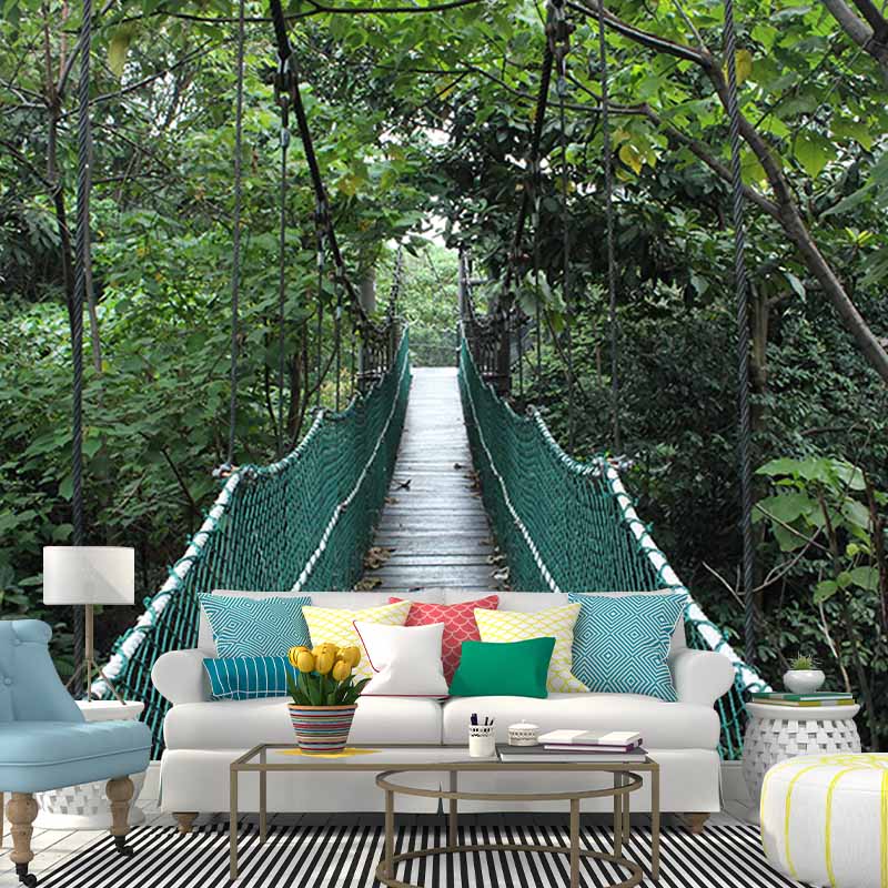 Mildew Resistant Wall Mural Wallpaper Space Extension Pattern for Home Decor