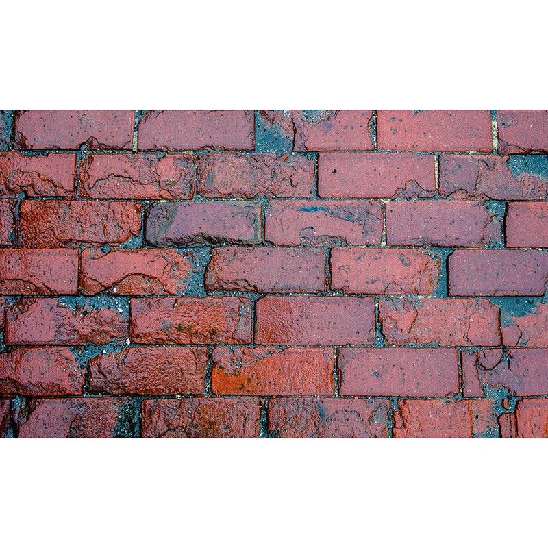 Bedroom Decoration Industrial Brick Wall Wall Mural, Personalized Size