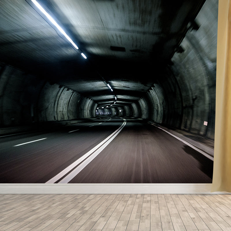 Tunnel Spatial Extension Wall Mural for Bedroom Decoration, Personalized Size