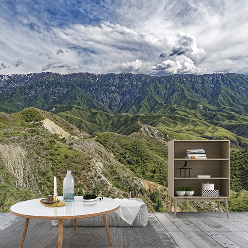 Beautiful Mountain View Wallpaper Mural Modern Style Room Mural for Wall Decor