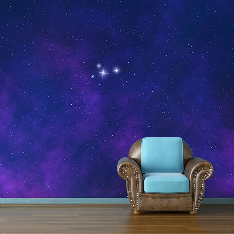 Cosmic Galaxy Wall Covering Water Resistant Mural for Home Decoration, Made to Measure