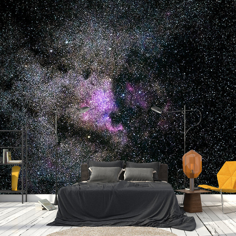 Galaxy Space Wall Decals Decor for Bedroom Living Room, Water Resistant