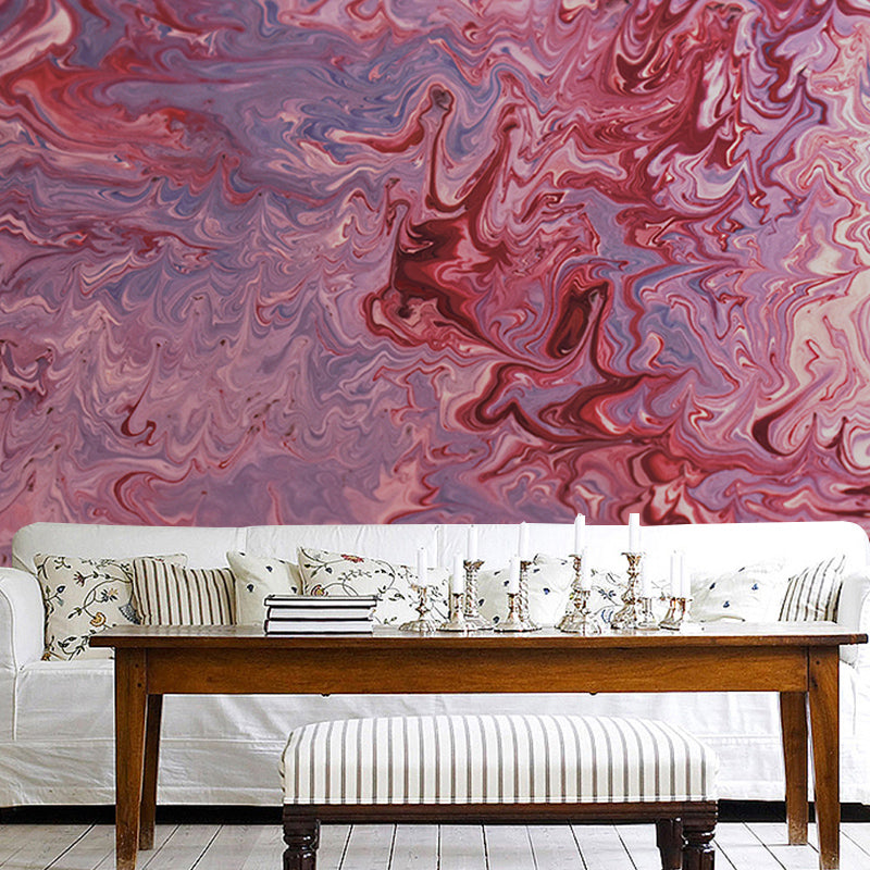 Modern Water Resistant Abstract Wall Mural for Living Room, Made to Measure