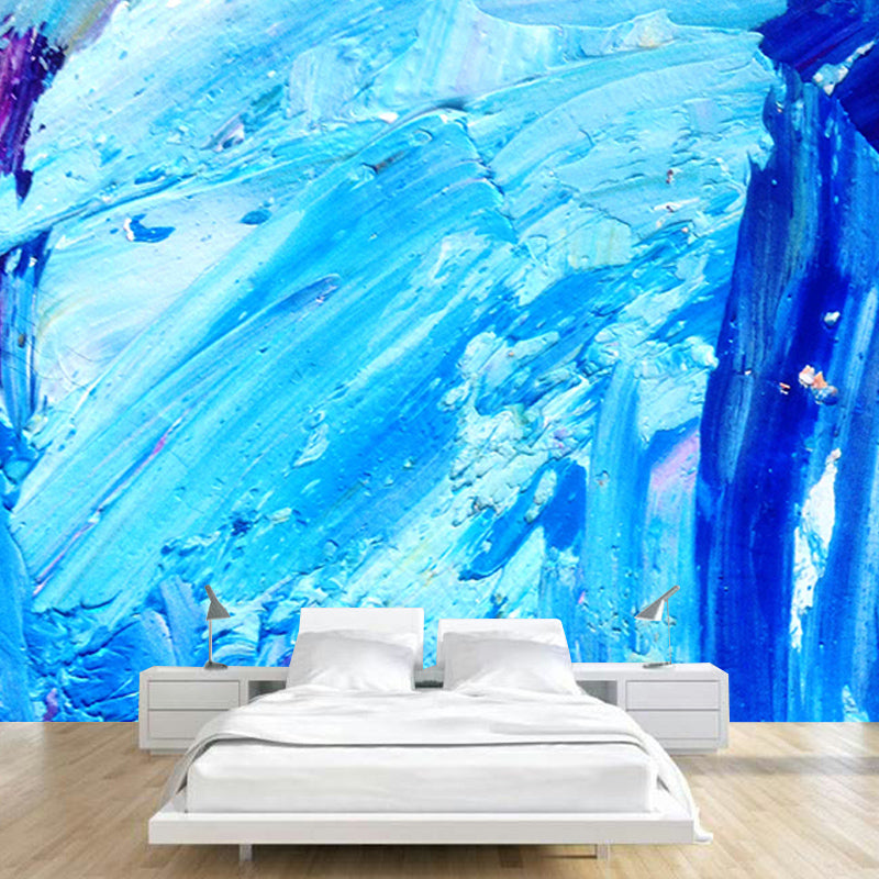 Modern Water Resistant Abstract Wall Mural for Living Room, Made to Measure