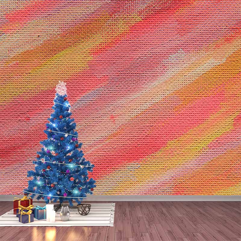 Wall Covering Abstract Photo Wallpaper Mural Moisture Resistant for Home