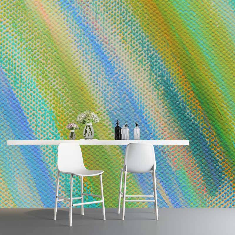 Wall Covering Abstract Photo Wallpaper Mural Moisture Resistant for Home