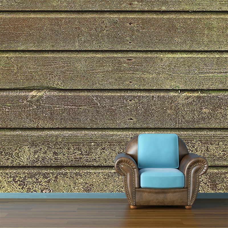 Industrial Wood Grain Wall Mural Wallpaper Horizontal Photography Room Wall Art