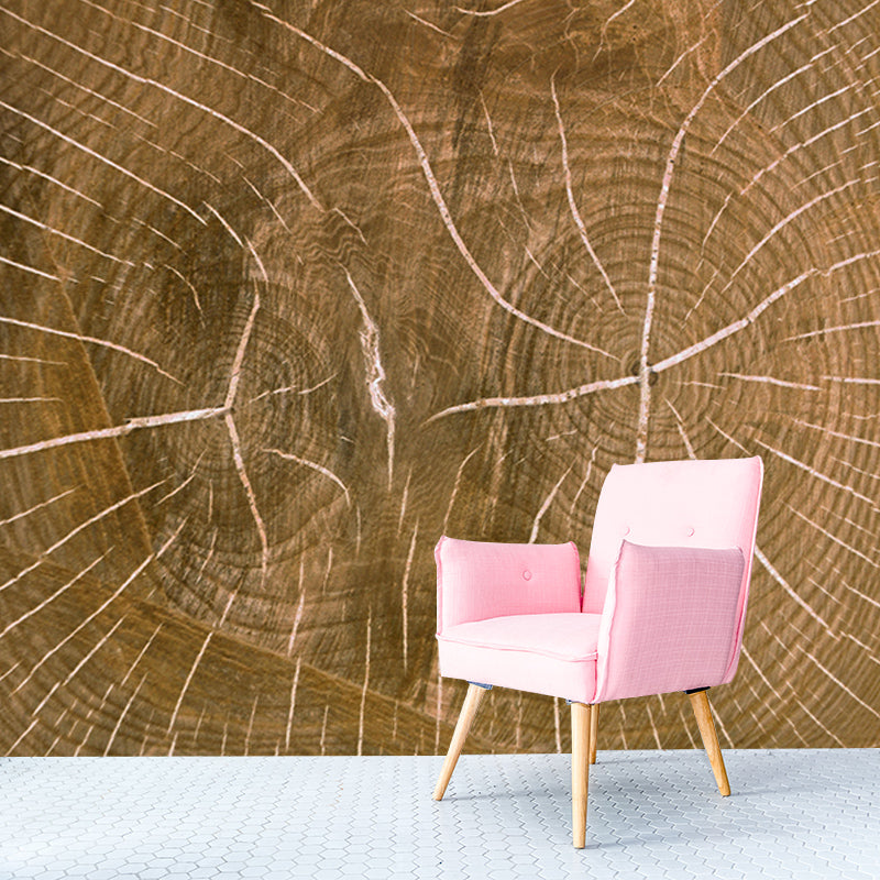 Horizontal Photography Industrial Wood Grain Mural Wallpaper Room Wall Art