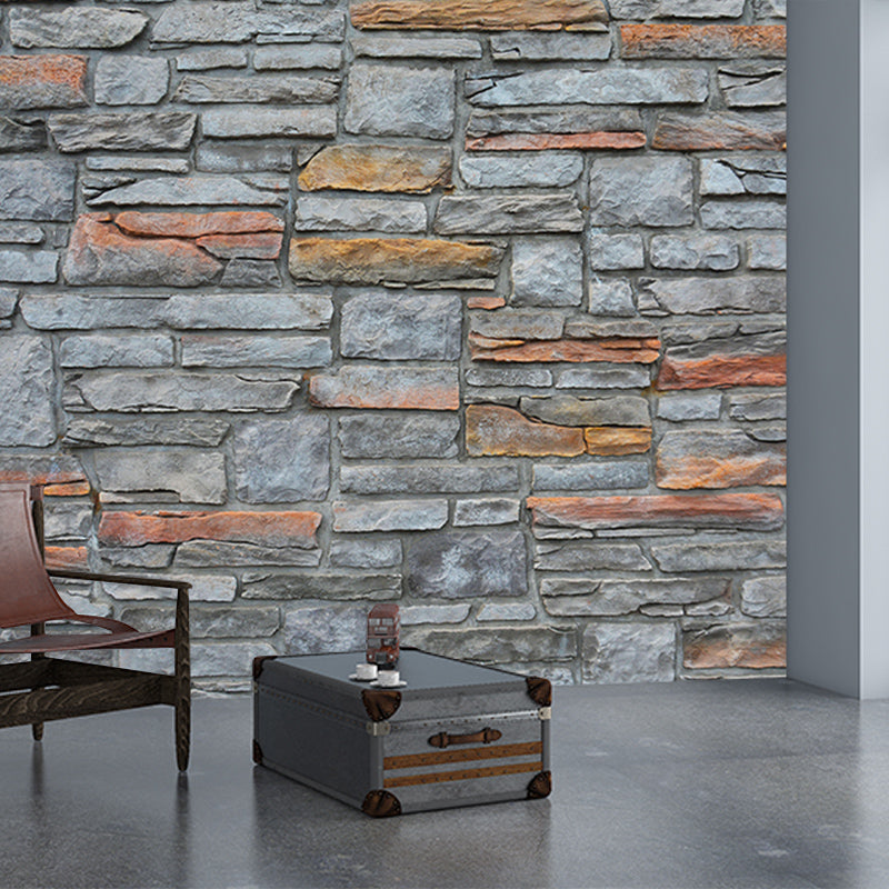 Mural Wallpaper Industrial Style Brick Wall Horizontal Photography Bedroom Wall Art