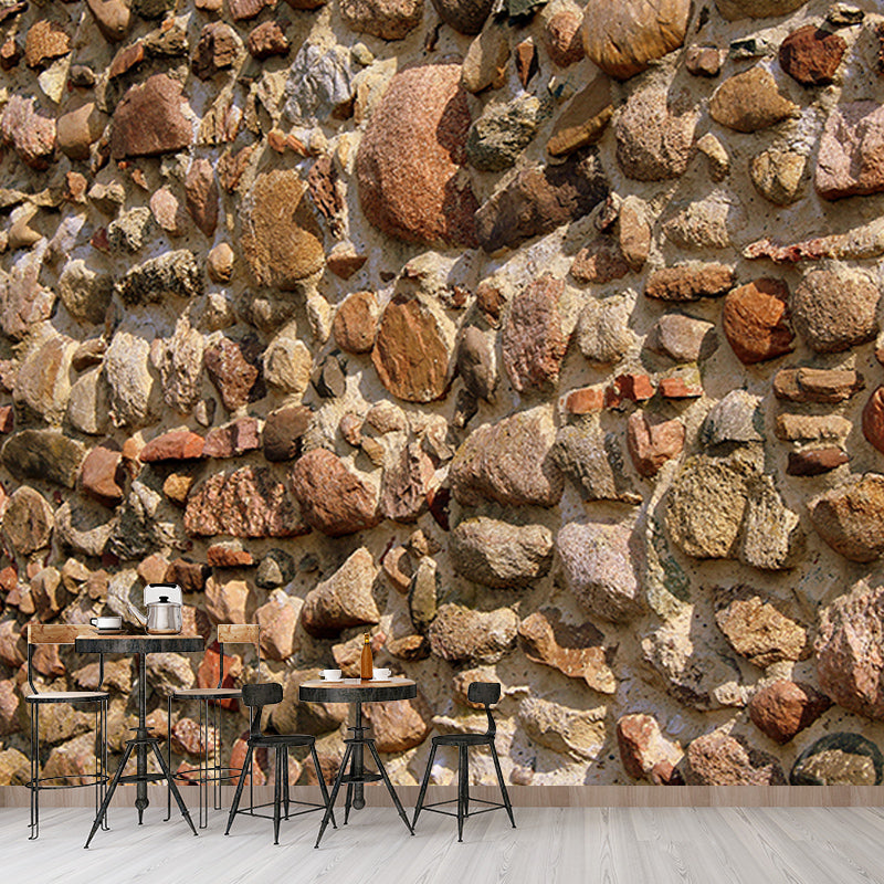 Photography Industrial Style Brick Wall Mural Wallpaper Horizontal Room Wall Art