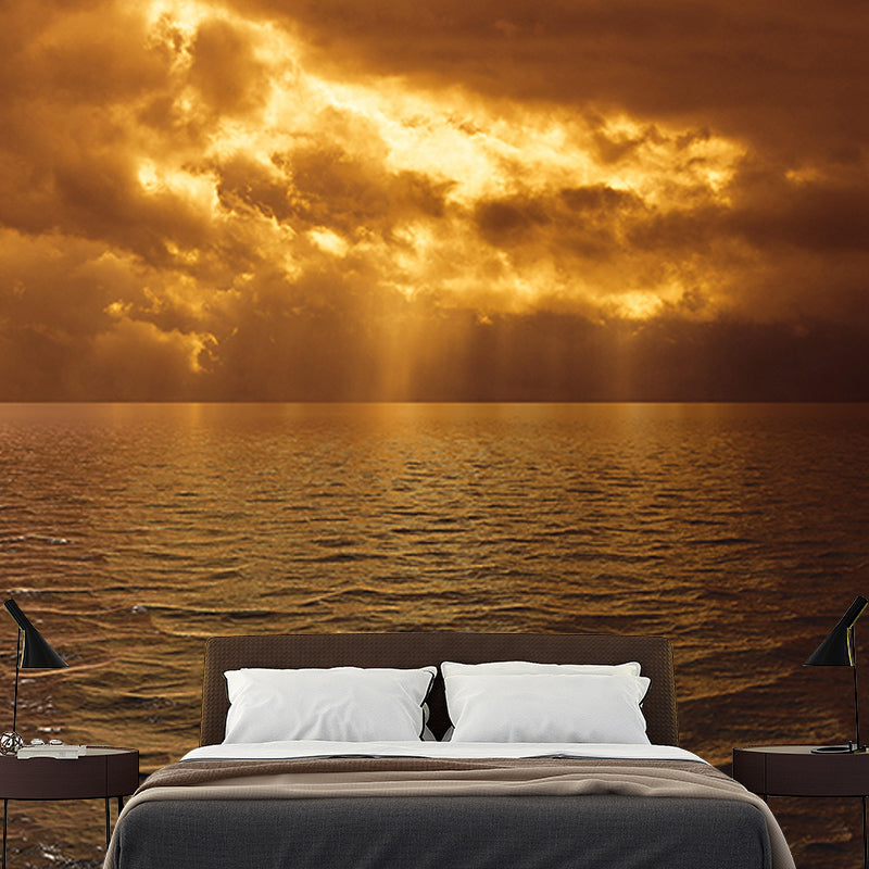 Artistics Mural Photography Sea Mural Wallpaper Sitting Room Wall Covering