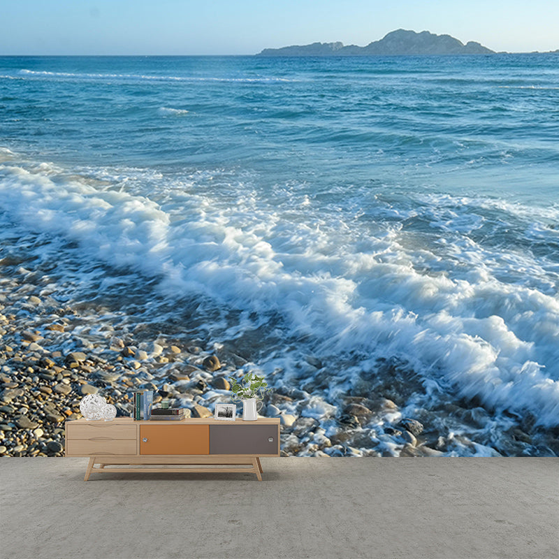Artistics Mural Photography Sea Mural Wallpaper Sitting Room Wall Covering