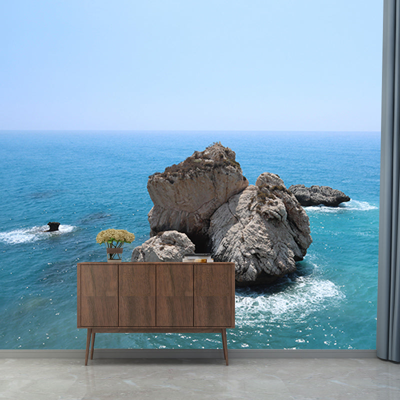 Decorative Mural Photography Sea Wall Mural Wallpaper Dining Room Wall Covering