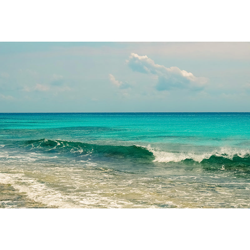 Fancy Photography Sea Wall Mural Wallpaper Dining Room Wall Art