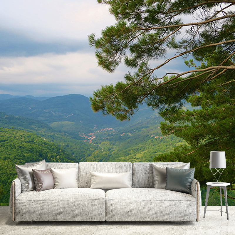 Wallpaper Contemporary Photography Forest Wall Mural Bathroom Wall Covering