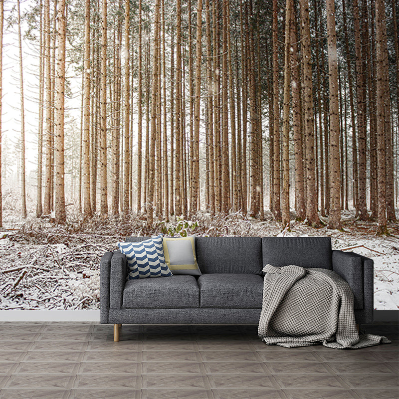 Wall Art Mural Photography Forest Wall Mural Wallpaper Bathroom