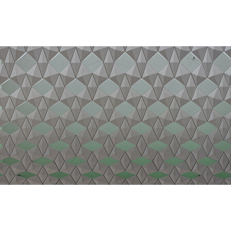 Illustration Geometry Simple Mural Wallpaper Moisture Resistant, Personalized Size