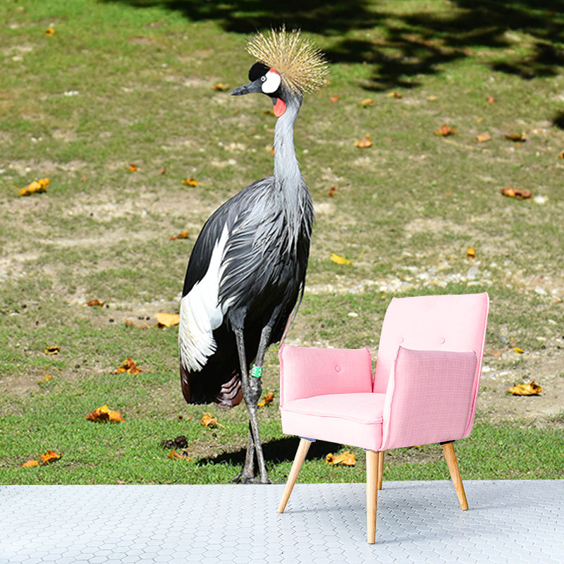 Crane Animal Modernism Wall Decor for Living Room Bedroom, Moisture Resistant
