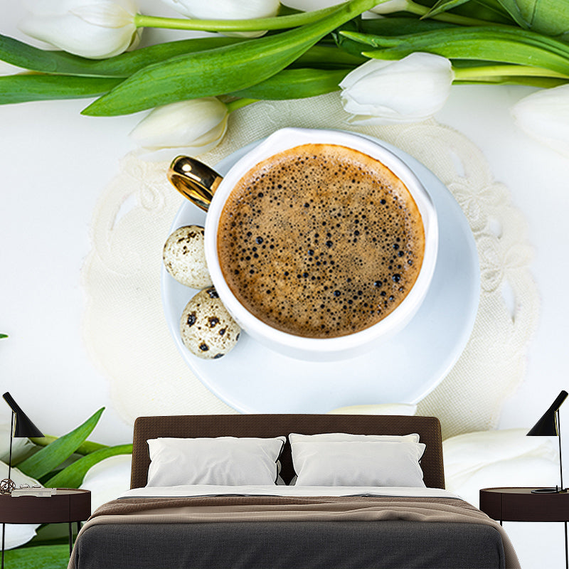 Fragrant Coffee Wall Decal for Coffee Shop Wall Decoration, Made to Measure