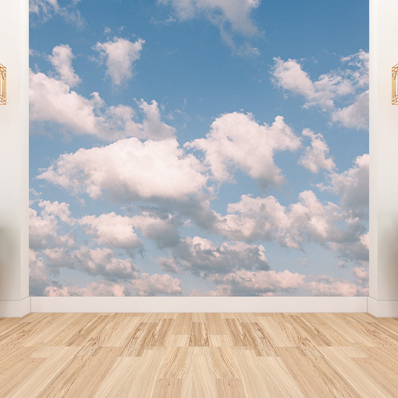 Sky Wall Mural Decal for Gust Room Moisture Resistant, Custom Size Available