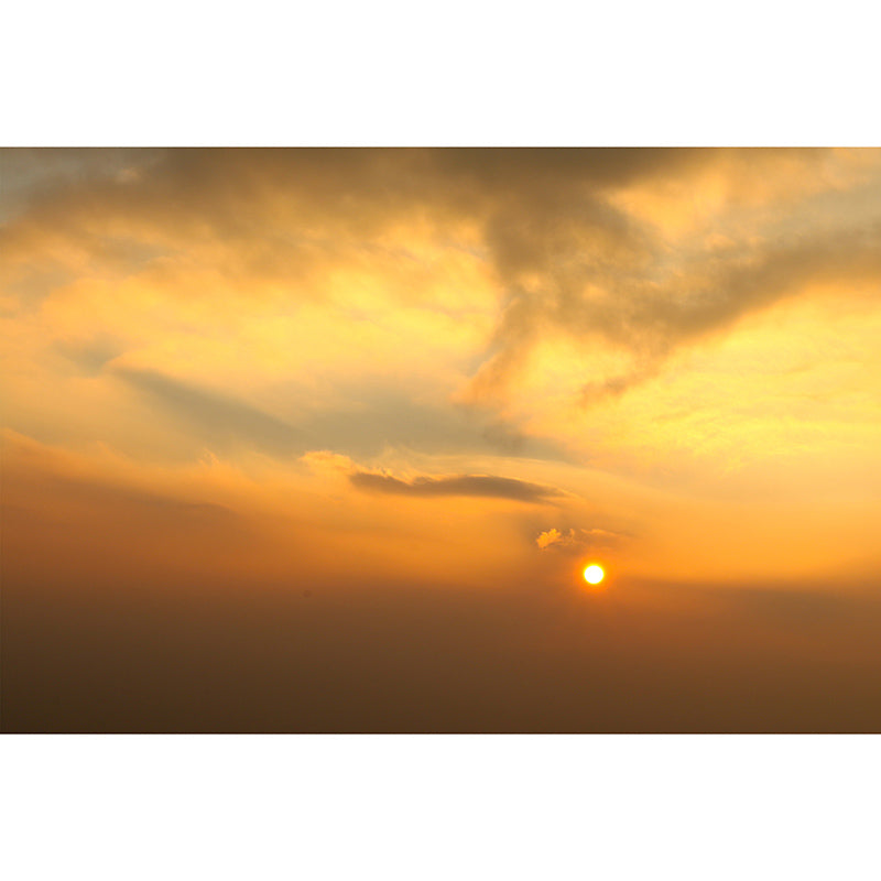 Beautiful Sky Scenery Wall Murals Girls' Bedroom Wall Decor, Personalised Size