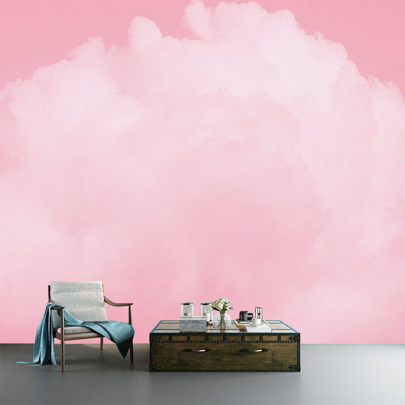 Simple Blue Sky Guest Room Home Decor Wall Mural Wallpaper, Moisture Resistant