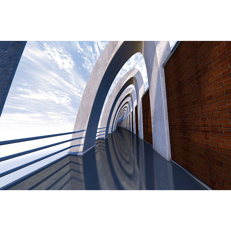 Bedroom Spatial Extension Mural for Sitting Room Water Resistant, Customized Size