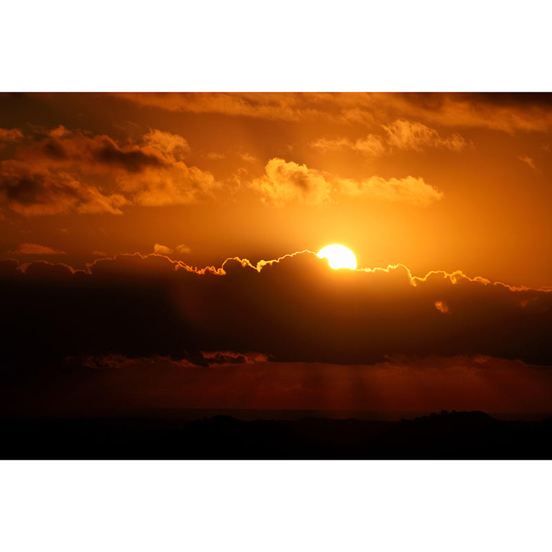 Mildew Resistant Mural Wallpaper Sky Landscapes Pattern for Wall Decor