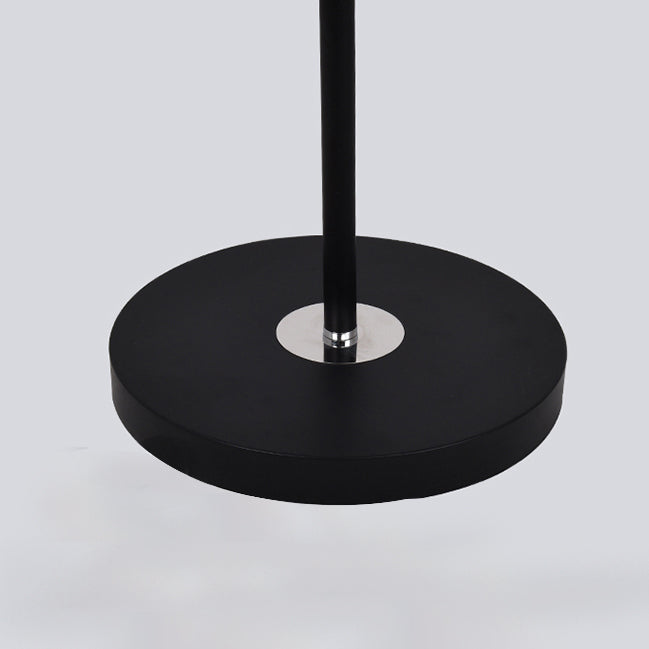 1 lampade da pavimento a forma di cono leggero modernismo lampade da pavimento in tessuto per camera da letto