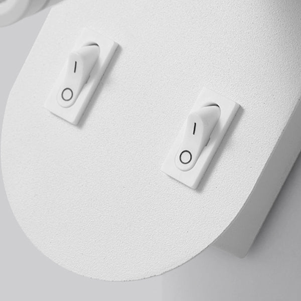 2 lichten Geometrische leeswand Licht Moderne stijl Metalen wandmontage Lichtmontage