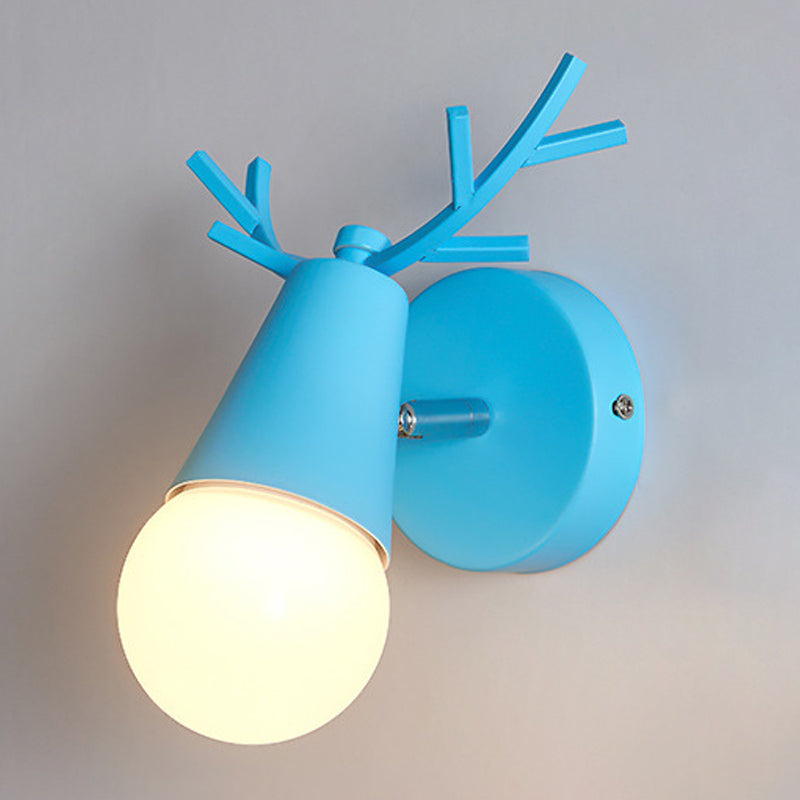 Lámpara de pared geométrica de estilo moderno metal 1 lámpara de luz de luz