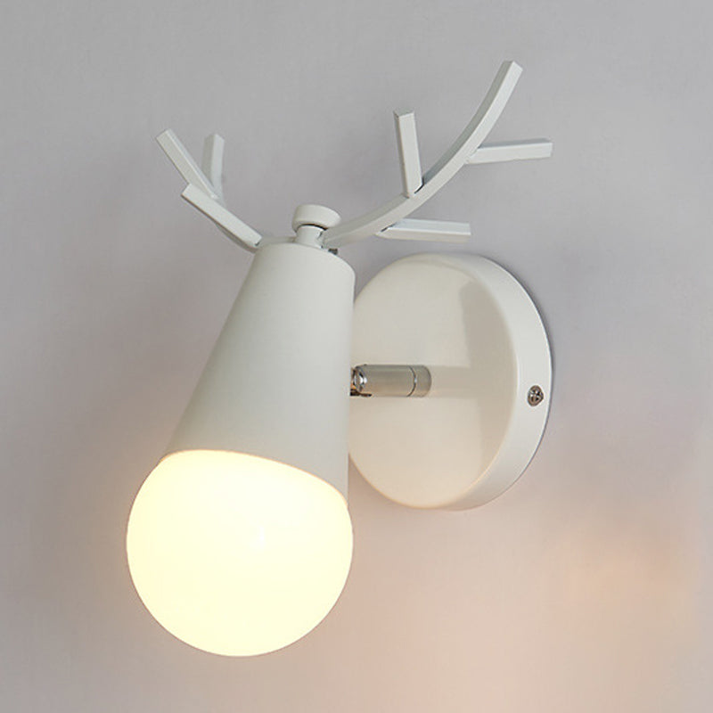 Lámpara de pared geométrica de estilo moderno metal 1 lámpara de luz de luz