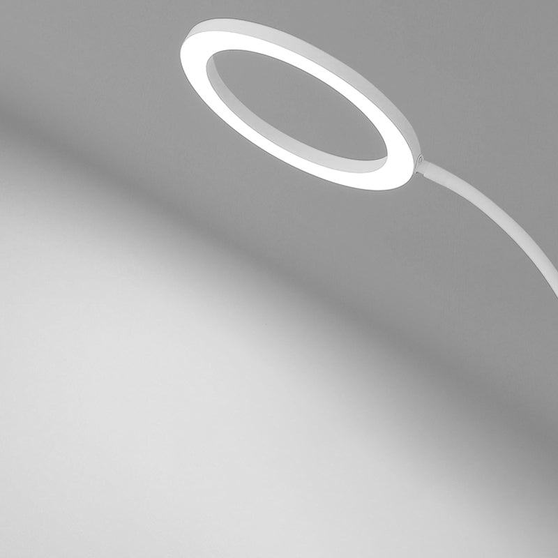 1 Light Circle Floor Lamps Modernism Metal Standard Lamps for Business Activities