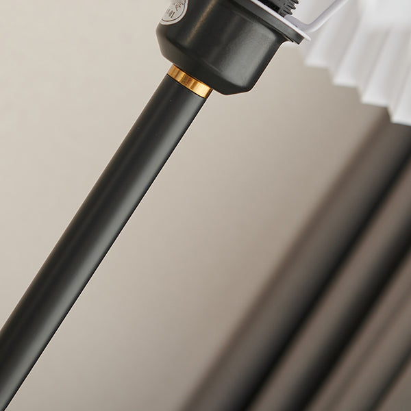 1 lampes standard en forme de cône légère lampadaire en tissu moderne pour le salon