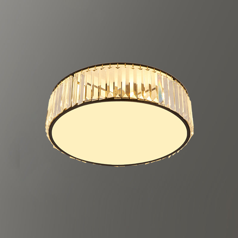 Éclairage de plafond encastré en cristal, plafonniers modernes pour salon