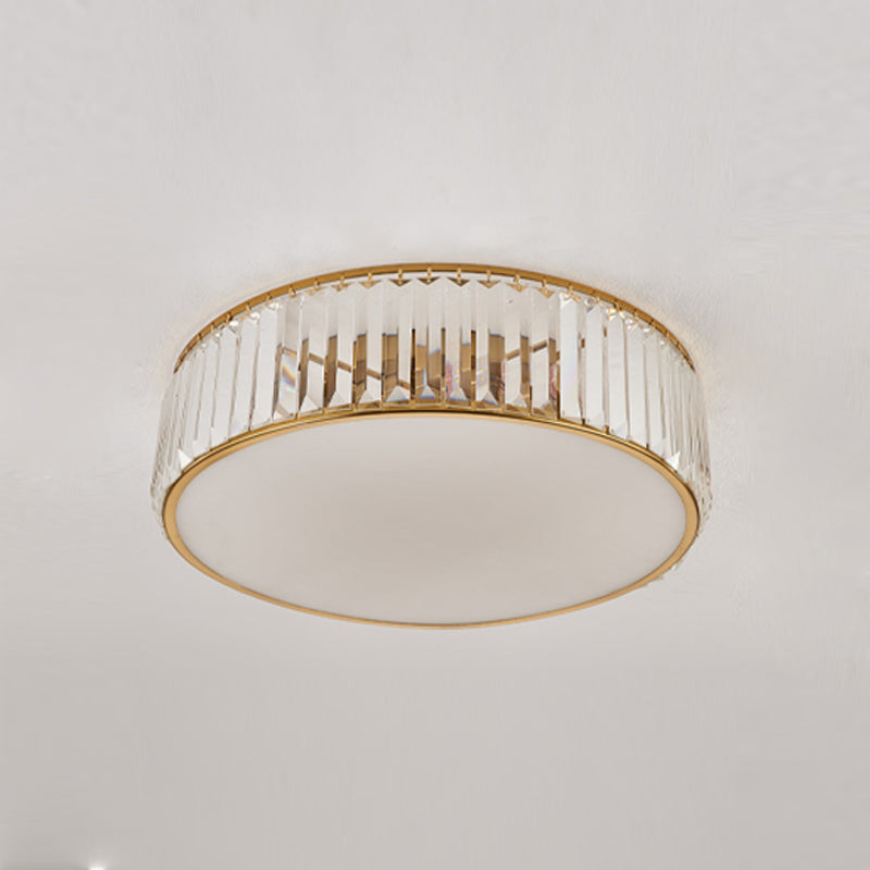 Éclairage de plafond encastré en cristal, plafonniers modernes pour salon