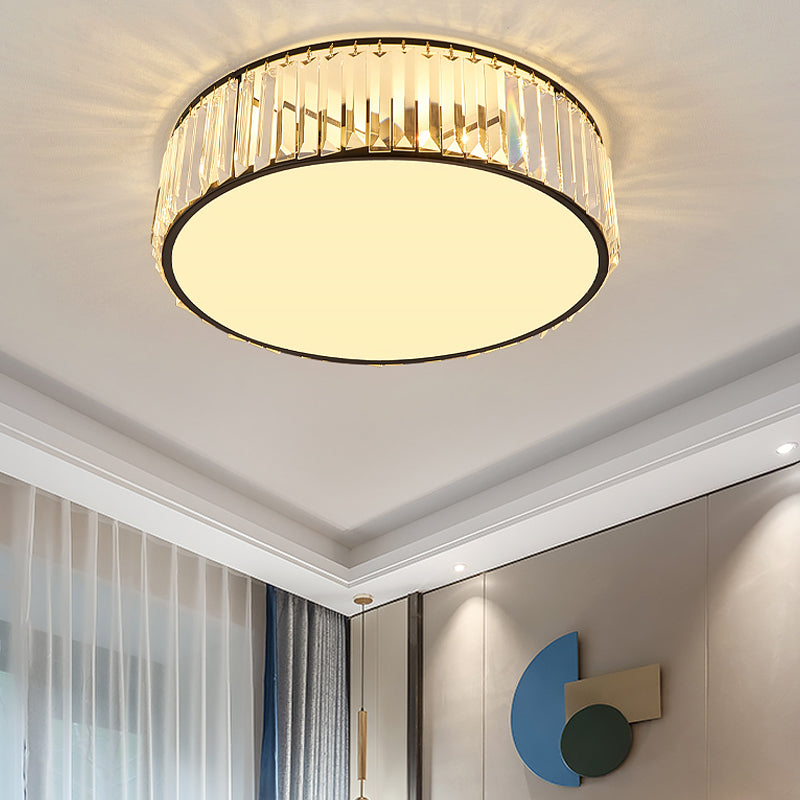Éclairage de plafond encastré en cristal, plafonniers modernes pour salon