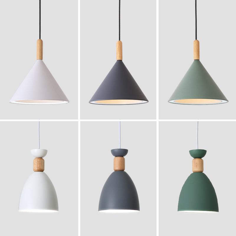 Multi-color Hanging Pendant Lights Contemporary Suspension Pendant for Bedroom