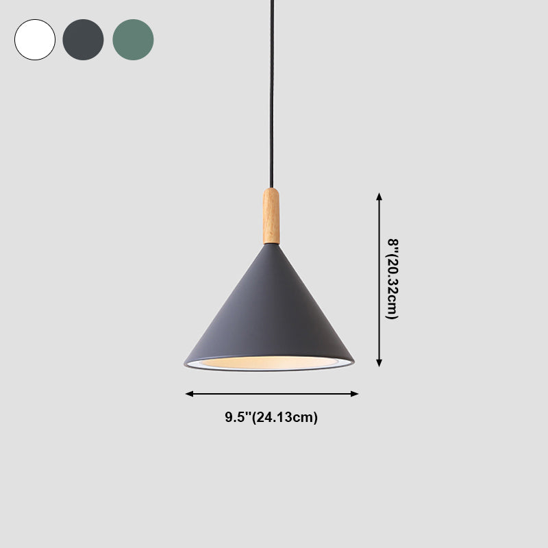 Multi-color Hanging Pendant Lights Contemporary Suspension Pendant for Bedroom