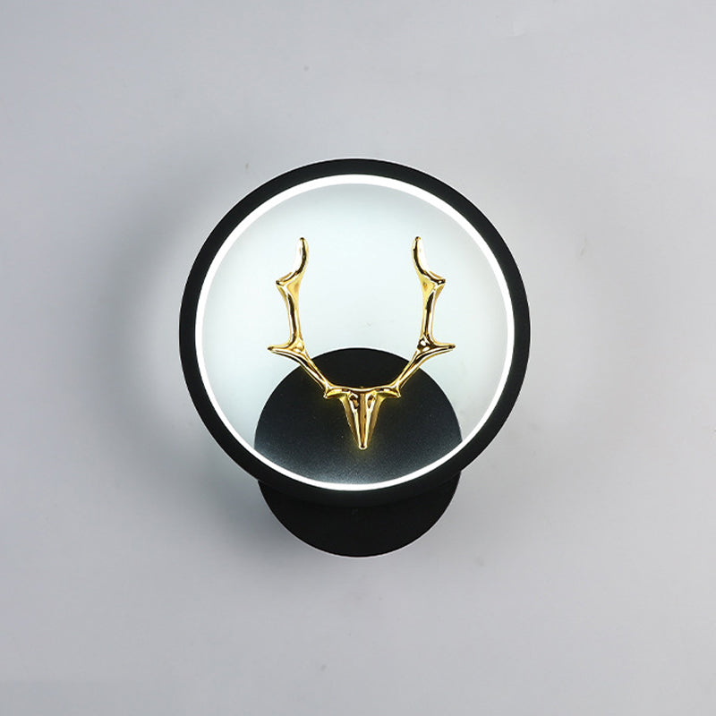 Luz de pared de la sala de estar Minimalismo moderno LED de montaje de pared de asta LED