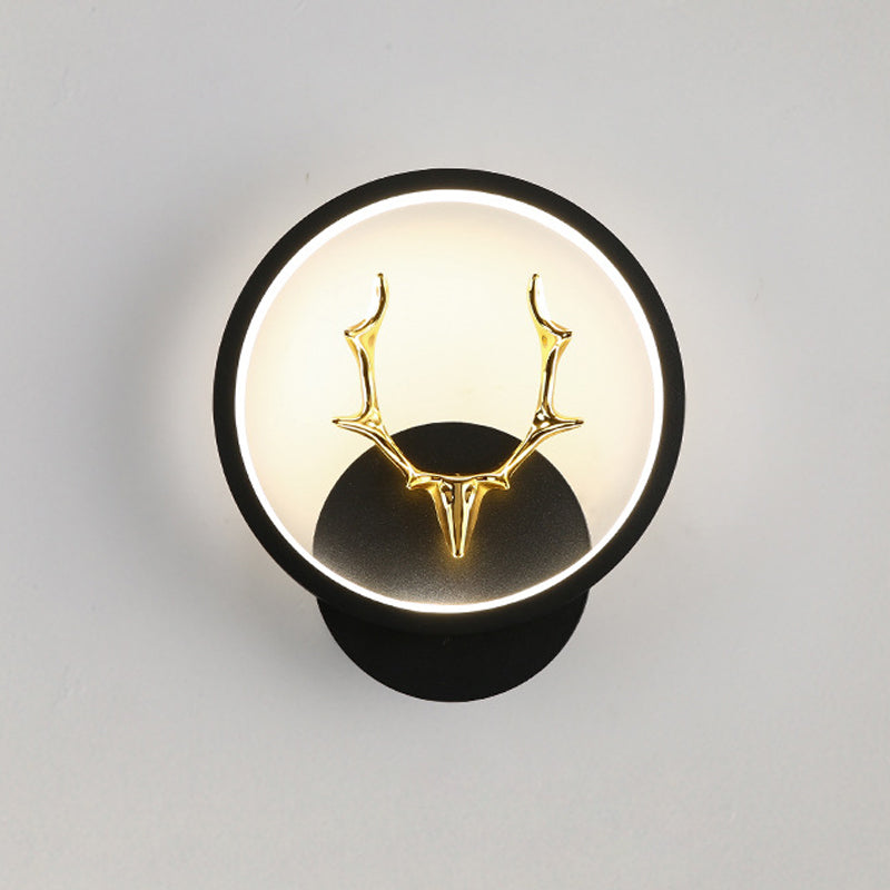 Luz de pared de la sala de estar Minimalismo moderno LED de montaje de pared de asta LED