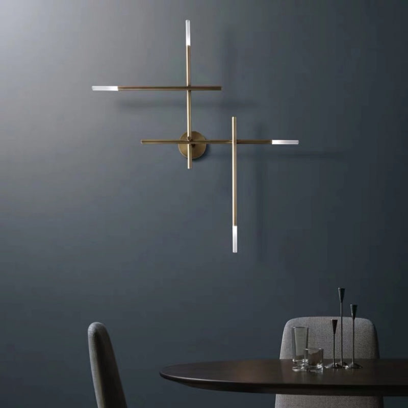 Modern Style Linear Wall Light Creative Wall Sconce Lights for Drawing Room Living Room