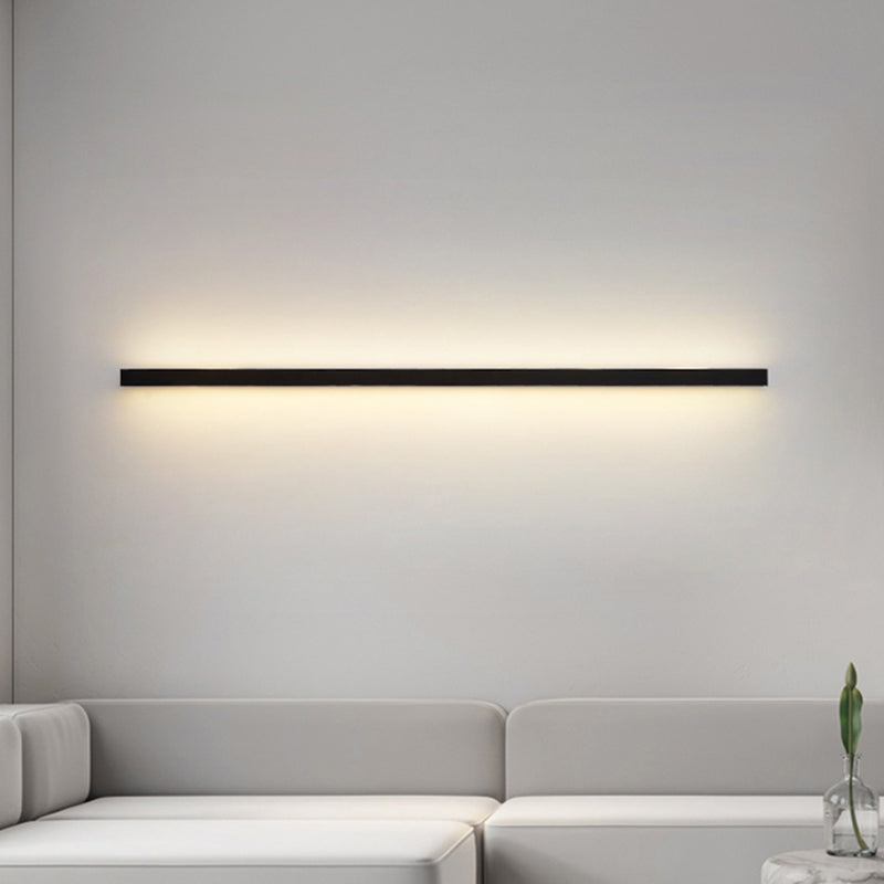 Contemporary Linear Wall Sconce Simplicity Wall Light with Acrylic Shade for Bedroom