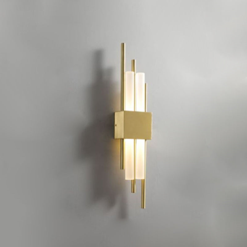 Modern Linear Wall Sconce Household Wall Lamp Fixture for Bedroom Sitting Room