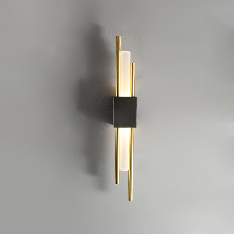 Modern Linear Wall Sconce Household Wall Lamp Fixture for Bedroom Sitting Room