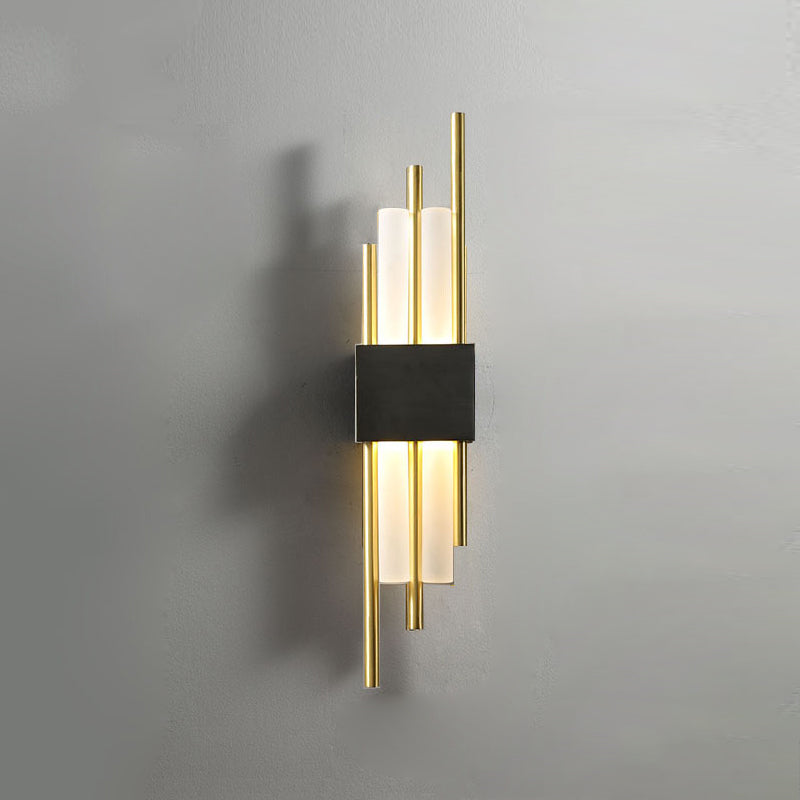 Modern Linear Wall Sconce Household Wall Lamp Fixture for Bedroom Sitting Room
